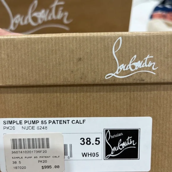 Christian louboutin simple pump 85 size EUR 38.5 - Picture 8 of 10